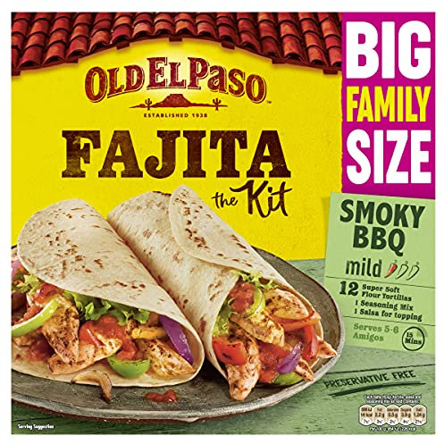 Old El Paso Smoky BBQ Fajita Kit