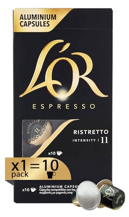 L'OR Café avec caféine ristretto boîte 10 capsules