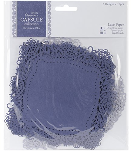 Parisienne Blue Lace Paper - Pack of 12