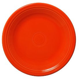 Fiesta Dinner Plate, 10-1/2-Inch, Poppy