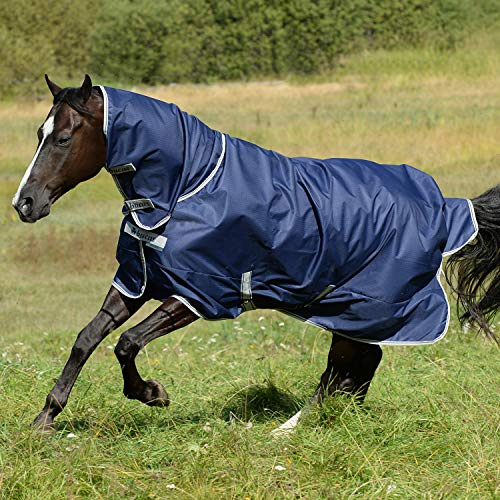 Bucas Freedom Turnout Medium Full Neck 150/150g - navy, Groesse:145