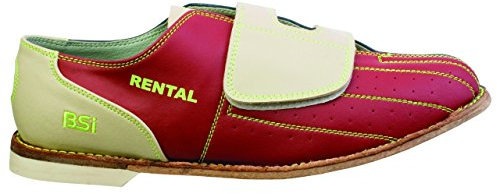 BSI Men's Hook & Loop Rental Shoes, Size 12.0 Blue Red