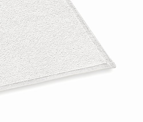 Rhomtuft Badematten Plain Weiss - 01