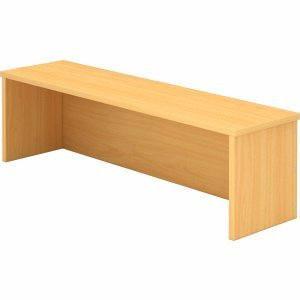 Thekenaufsatz für Schreibtisch 1200x800mm Buche
