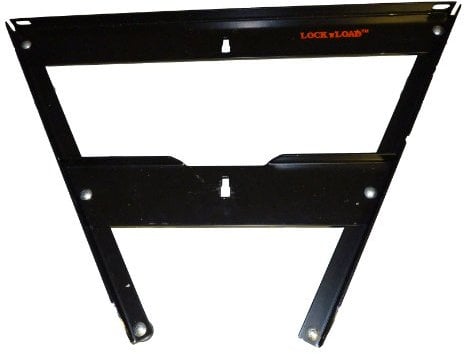 Lock N Load (BK102 Black Garage Stand Mount for Wheel Chock