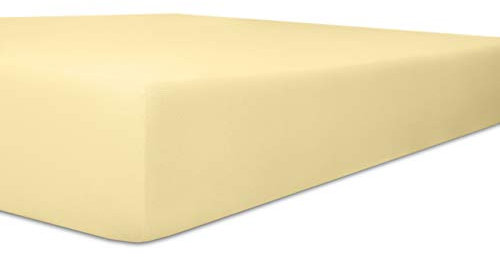 Kneer Qualität 93 Exclusive-Stretch Spannbetttuch, 120x200-130x220, 02 leinen