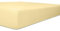 Kneer Qualität 93 Exclusive-Stretch Spannbetttuch, 120x200-130x220, 02 leinen