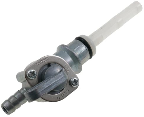 2EXTREME robinet à essence manuel compatible avec Piaggio Zip SSL 25 TT AC | Doté d'un raccord, contacteur marche-arrêt, référence 297560; compatible avec Piaggio New TPH 50, Sfera NSL RST 50, Zip 2 50