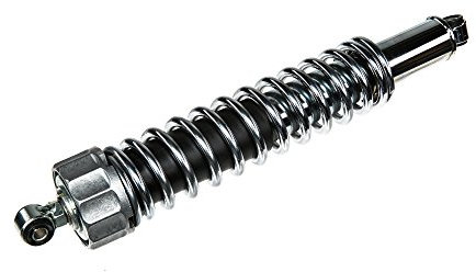 FEZ Federbein hinten, 5-fach verstellbar, chrom - für Simson S50, S51, S70, S53, S83, SR50, SR80