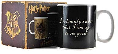 Half Moon Bay | Harry Potter Mug | Colour Changing Mug | Harry Potter Marauders Map Coffee Cups and Mugs | Harry Potter Gifts for Girls & Boys | Novelty Mug & Heat Changing Mugs | Harry Potter Merch