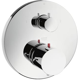 Hansgrohe 10720000 Fertigmontageset Axor Starck Unterputz Thermostat mit Ab- und Umstellventil, chrom