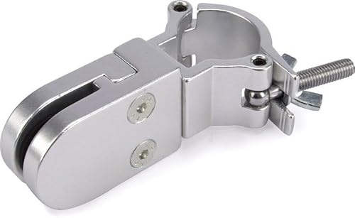 Riggatec Halbschelle (32-35 mm) mit Glasscheibenhalter (6-10 mm) bis 20 kg