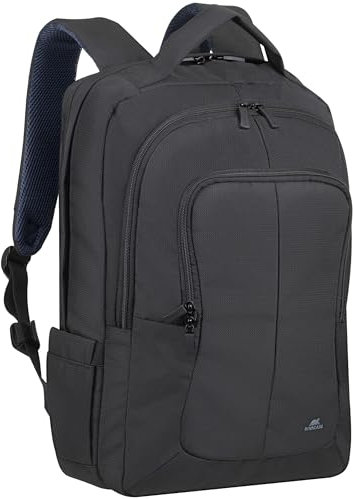 RivaCase Housse pour Ordinateur Portable Tegel ECO Noir 17,3