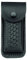 Herbertz Lederetui, schwarz, für Heftlänge 13 cm Messer, grau, M