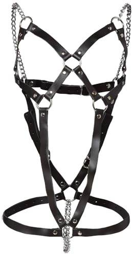 ZADO Leder Harness 2 Ketten S-L