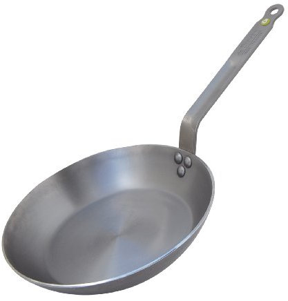 De Buyer 5510.20 Mineral Round Frying Pan, 20 cm