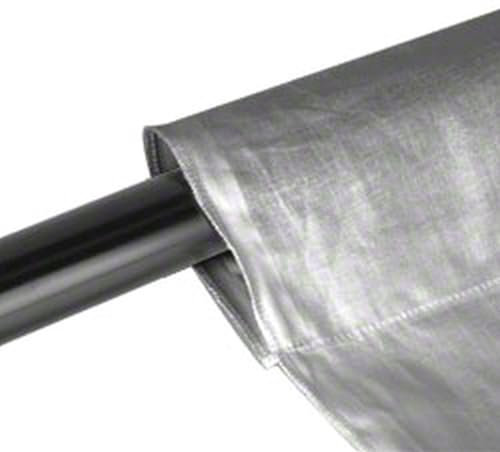 Fond en tissu walimex 2,85x6 m, gris uni