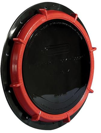 Tankdeckel TCL 4 wasserdicht 180mm schwarz