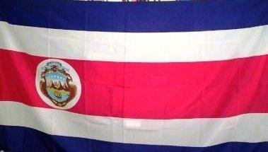 Fahne Costa Rica ca. 90 x 150 cm con profimaterial