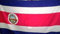 Fahne Costa Rica ca. 90 x 150 cm con profimaterial