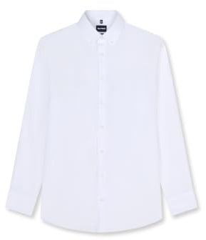 OLYMP Herren Businesshemd Langarm Luxor,Kariert,modern fit,Button-Down-Kragen