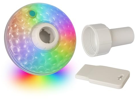 Game Pool Lights - 12 Colors 3 Modes, Easily Installable, Remote Controlled, Uses 3 AAA Batteries, for Above Ground Pools