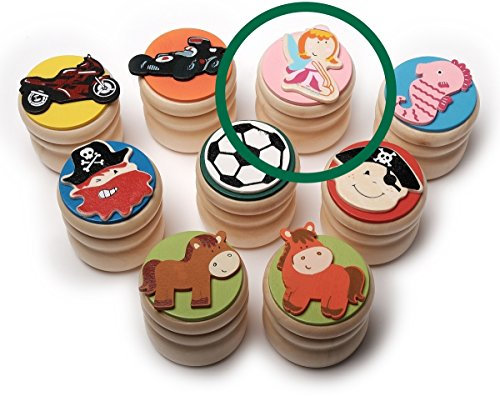 Inware 23309 - Milchzahndose aus Holz, Motiv Fee