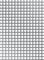 Alberts 467142 Chapa perforada, Perforación cuadrada, Aluminio, anodizado plateado, 250 x 500 x 0,8 mm