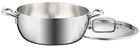 Cuisinart French Classic Tri-Ply Stainless 4.5-Quart Dutch Oven with Cover