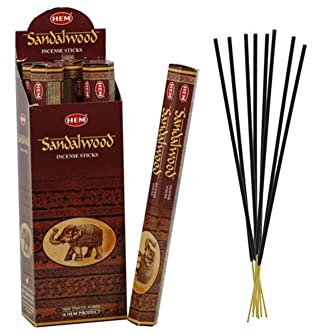 HEM Räucherstäbchen Holz schwarz 1