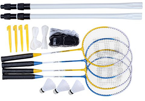 Toyrific Baseline 4 Spieler Badminton-Set