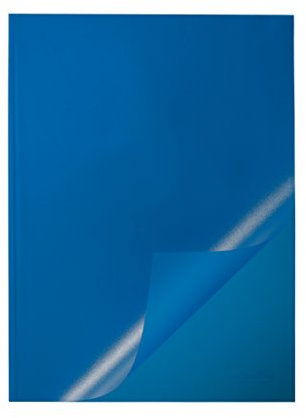 Durable Klemmschienenhülle A4, für circa 1-100 Blatt, Packung à 50 Stück, blau, 291906