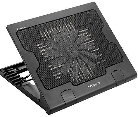 Tacens 4ABACUS, base refrigeración para portátil, ventilador 18 cm, 17 pulgadas