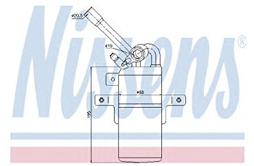 Nissens 95331 Trockner Klimaanlage