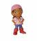 Bullyland 12894 - Spielfigur, Walt Disney Jake und die Nimmerland Piraten, Izzy, ca. 5,5 cm