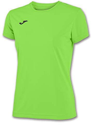 Joma Camiseta Deportiva Manga Corta Mujer , 6XS - 3XL - Mantiene Seco el Contacto con el Cuerpo, Ideal para Running o Gym - Combi