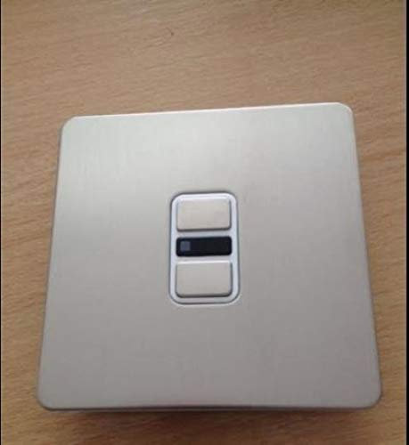 350W Dimmer Light Switch Stainless Steel Flat Plate Screwless Digital Newlec