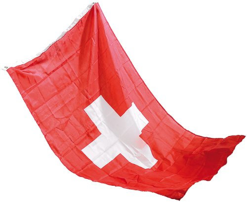 PEARL Länderfahne Schweiz 150 x 90 cm aus reißfestem Nylon