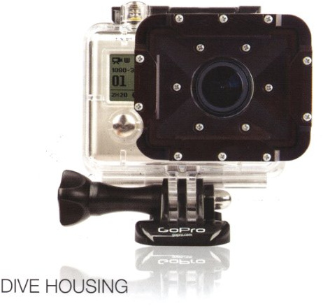 GoPro aflth 001 – Custodia Subacquea (60 m, Plastica, HD HERO)