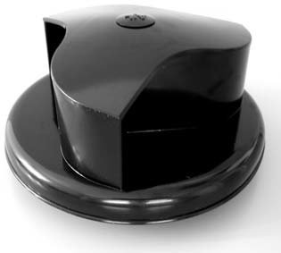Wind Duct Van Roof Vent - Universal Assembly (Black)