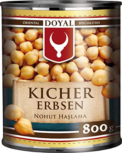 Doyal Kichererbsen, in Lake vorgekocht, 12er Pack (12 x 800 g)
