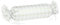 fleuresse 4003-7059, 40/15 cm Nackenrollenbezug Heidelberg Mako Batist mit farbigem Satinkaro, 100% Baumwolle