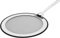 Le Creuset 3-Ply Tapa antisalpicaduras, diametro 26 - 30 cm, Acero inoxidable, Con borde de silicona antideslizante, Mango abatible, Metálico, 94006500000000