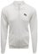 New Unisex/Men's/Woman's/Ladies/Lawn, Bowling, Bowlswear, Bowls, White - Bowls, Zip Zipper, Cardigan, Jumper, Ribbed, Collar, Cuffs and Hem Front Pockets, Bowls Logo On Chest. (3XL, White)