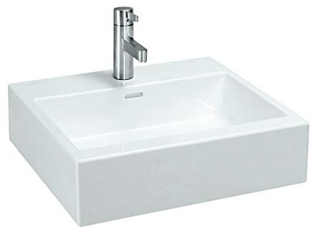 Laufen Waschtisch-Schale Living City mittig 600x425 weiß, 8114320001041