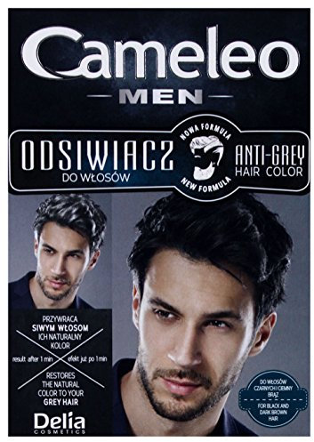 Delia Cameleo Men Anti-Grey Hair Color for Black & Dark Brown Hair (2106) C/30