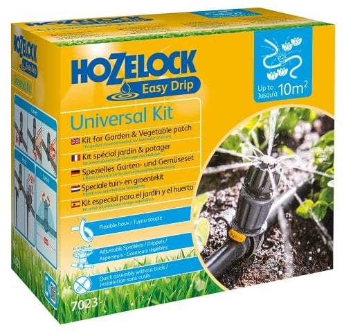 Hozelock - Kit Universal Easy Drip para una Superficie de hasta 10 m²