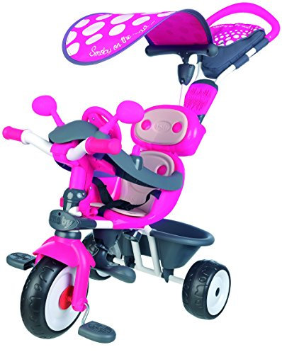 Smoby Toys - 740600 - Tricycle Baby Driver Confort - Rose