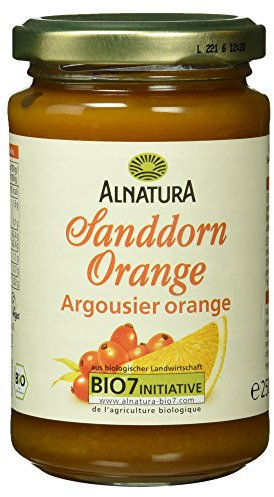 Alnatura Bio Fruchtaufstrich Sandorn-Orange, 250g