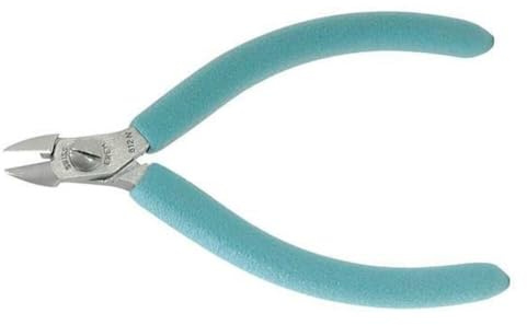 Erem 4 1/2 in 600 Diagonal Cutting Plier Semiflush Narrow Nose Insulated 612N - 1 Each